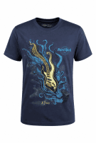 HARD ROCK CAFE GRAPHIC TEE NAVY UOMO PRE OWNED S