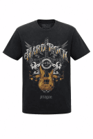 HARD ROCK CAFE GRAPHIC TEE ROCK BLACK MEN PRE OWNED S