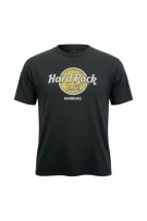 HARD ROCK CAFE HAMBURG T-SHIRT CASUAL ΛΟΓΟΤΥΠΟ ΜΑΥΡΟ ΑΝΔΡΙΚΟ XL