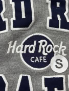 HARD ROCK CAFE HOODIE COLLEGIATE GREY UNISEX PRE OWNED S