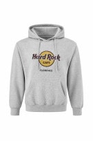HARD ROCK CAFE HOODIE GRAPHIC GREY ΑΝΤΡΙΚΟ PRE OWNED S
