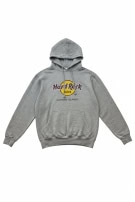 HARD ROCK CAFE HOODIE GRAPHIC GREY UNISEX PRE OWNED L