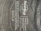 HARD ROCK CAFE T SHIRT GRAPHIC FADED BLACK UNISEX PRE OWNED XS
