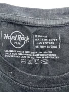 HARD ROCK CAFE MALLORCA T-SHIRT LOGO STRASS NERA DA DONNA M