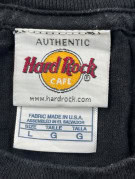 HARD ROCK CAFE MAGLIETTA GRAPHIC NERA UOMO PRE OWNED L