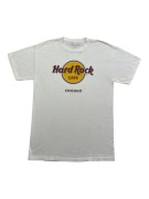 HARD ROCK CAFE ΜΠΛΟΥΖΑΚΙ VINTAGE CHICAGO LOGO ΛΕΥΚΟ ΓΥΝΑΙΚΕΙΟ M