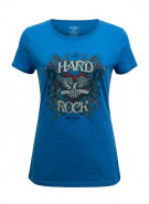 HARD ROCK CAFE ΜΠΛΟΥΖΑΚΙ VINTAGE MALTA ΛΟΓΟΤΥΠΟ ΜΠΛΕ ΓΥΝΑΙΚΕΙΟ M