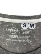 HARD ROCK CAFE NEW YORK T-SHIRT "MUSIC DEFINITION" ΓΚΡΙ ΜΕΛΑΝΖΕ ΓΥΝΑΙΚΕΙΟ S/M