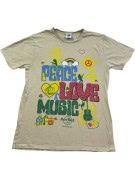 HARD ROCK CAFE PACSUN T SHIRT RETRO GRAPHIC ΜΠΕΖ ΑΝΤΡΙΚΟ PRE OWNED M
