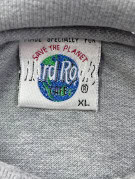HARD ROCK CAFE POLO CLASSICA RICAMATA GRIGIA UOMO PRE OWNED XL