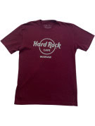 HARD ROCK CAFE T SHIRT GRAPHIC BORDEAUX ΑΝΤΡΙΚΟ PRE OWNED M