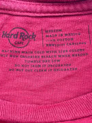 HARD ROCK CAFE T SHIRT GRAPHIC RED MENS PRE OWNED M