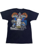 HARD ROCK CAFE T SHIRT GRAPHIC BLACK MENS PRE OWNED