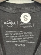 HARD ROCK CAFE T SHIRT GRAPHIC ΜΑΥΡΟ UNISEX PRE OWNED S