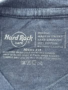 HARD ROCK CAFE T SHIRT GRAPHIC NAVY ΑΝΤΡΙΚΟ PRE OWNED L