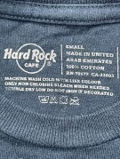 HARD ROCK CAFE T SHIRT GRAPHIC NAVY ΑΝΤΡΙΚΟ PRE OWNED S