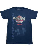HARD ROCK CAFE T SHIRT GRAPHIC NAVY ΑΝΤΡΙΚΟ PRE OWNED S