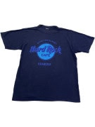 HARD ROCK CAFE GRAPHIC TEE NAVY UNISEX PRE OWNED