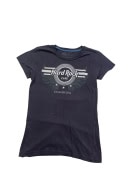 HARD ROCK CAFE Τ-Shirt Hamburg Logo Μπλε ΓΥΝΑΙΚΕΙΟ S