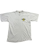 Hard Rock Cafe T-shirt con logo bianco unisex L