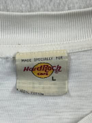 Hard Rock Cafe T-shirt con logo bianco unisex L