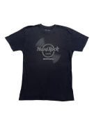 HARD ROCK CAFE T-SHIRT MANCHESTER VINYL LOGO ΜΑΥΡΟ ΑΝΔΡΙΚΟ M