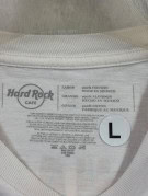 HARD ROCK CAFE T SHIRT MINIMAL ΑΝΟΙΧΤΟ ΓΚΡΙ ΑΝΤΡΙΚΟ PRE OWNED L