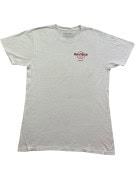 HARD ROCK CAFE T SHIRT MINIMAL GREY MEN PRE OWNED M