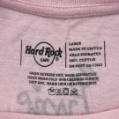 HARD ROCK CAFE T SHIRT MINIMAL ROSA UNISEX USATA L