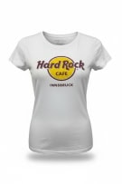 HARD ROCK CAFE T-SHIRT VENICE VINTAGE LOGO ΛΕΥΚΟ ΓΥΝΑΙΚΕΙΟ MEDIUM