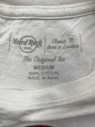 HARD ROCK CAFE T-SHIRT VENICE VINTAGE LOGO ΛΕΥΚΟ ΓΥΝΑΙΚΕΙΟ MEDIUM