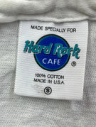 HARD ROCK CAFE T SHIRT VINTAGE GRAPHIC ΑΝΟΙΧΤΟ ΓΚΡΙ UNISEX PRE OWNED S