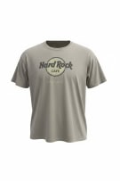 HARD ROCK CAFE T-SHIRT VINTAGE LOOK GREY UNISEX XXL pre-owned