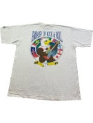 HARD ROCK CAFE T SHIRT VINTAGE OFF WHITE UNISEX PRE OWNED XL