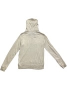 HARD ROCK CAFE VENICE HOODIE ΜΕ LOGO PRINT MELANGE BEIGE ΓΥΝΑΙΚΕΙΟ XS