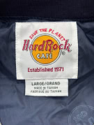 HARD ROCK CAFE WINDBREAKER VINTAGE NAVY UNISEX PRE OWNED L