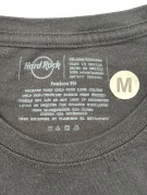 HARD ROCK HOTEL T SHIRT GRAPHIC FADED BLACK WOMENS PRE OWNED M