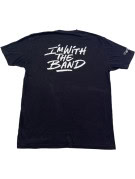 HARD ROCK T SHIRT GRAPHIC BLACK MENS PRE OWNED