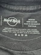 HARD ROCK T SHIRT GRAFICA NERA UOMO PRE OWNED M