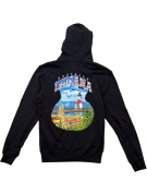 HARD ROCK ZIP HOODIE MINIMAL ΜΑΥΡΟ UNISEX PRE OWNED M