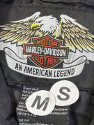 HARLEY DAVIDSON COACH JACKET MINIMAL ΜΑΥΡΟ ΑΝΤΡΙΚΟ PRE OWNED