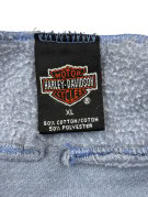 HARLEY DAVIDSON 90s FELPA CREWNECK VINTAGE WASHED BLUE UOMO PRE OWNED M