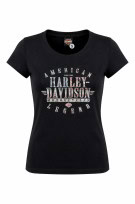 HARLEY DAVIDSON G GRAPHIC TEE BLACK ΓΥΝΑΙΚΕΙΟ PRE OWNED S