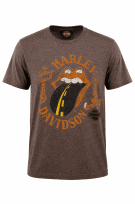 HARLEY DAVIDSON GRAFFIC TEE VINTAGE BROWN ΑΝΤΡΙΚΟ PRE OWNED M