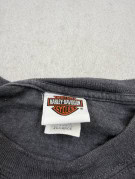 HARLEY DAVIDSON GRAPHIC LONGSLEEVE T SHIRT WASHED BLACK ΑΝΤΡΙΚΟ PRE OWNED XXL