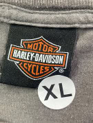 HARLEY DAVIDSON GRAPHIC TEE CHARCOAL MENS PRE OWNED XL