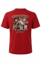 HARLEY DAVIDSON GRAPHIC TEE RED ΑΝΤΡΙΚΟ PRE OWNED L