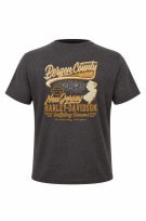 HARLEY DAVIDSON GRAPHIC TEE VINTAGE CHARCOAL UOMO PRE OWNED XL