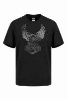 HARLEY DAVIDSON GRAPHIC TEE VINTAGE ΜΑΥΡΟ ΑΝΤΡΙΚΟ PRE OWNED XXL