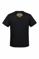 1990s HARLEY DAVIDSON T SHIRT VINTAGE NERO UOMO PRE OWNED XL